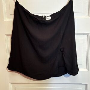 Sunday Best Black Mini Skirt